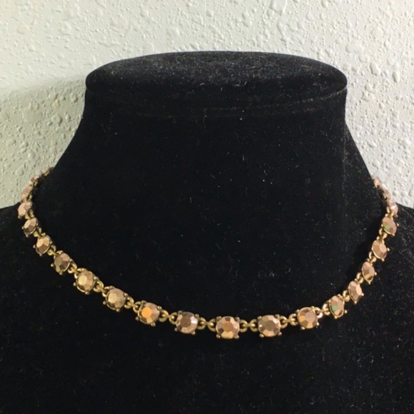 J. Crew Rhinestone Fashion Martha Necklace